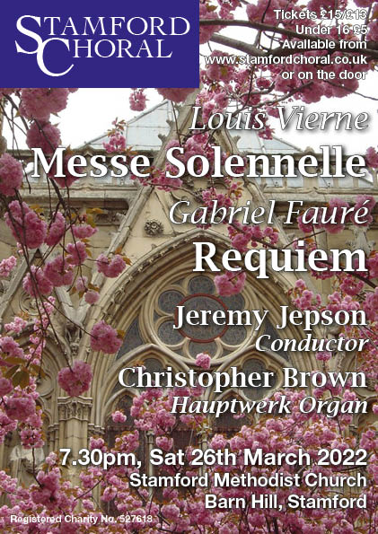 Spring 2022 Messe Solonelle-Louis Vierne, Requiem-Gabriel Faure