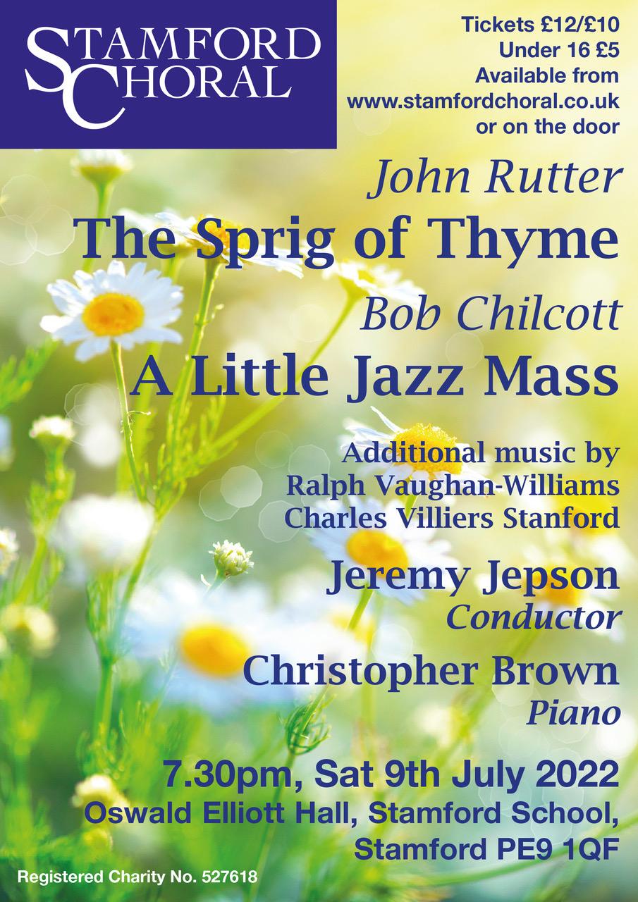 BUY TICKETS HERE - Stamford Choral Summer Concert